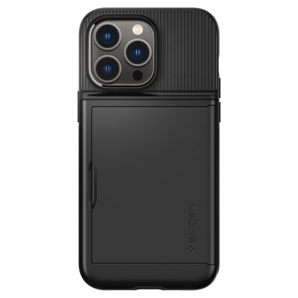 Spigen Coque Slim Armor CS iPhone 14 Pro - Noir