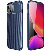 imoshion Coque silicone Carbon iPhone 13 - Bleu