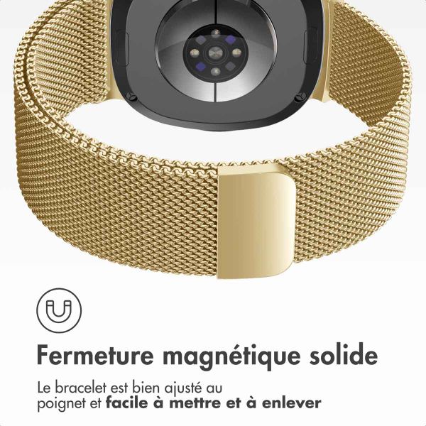 imoshion Bracelet magnétique milanais Samsung Galaxy Watch 8 (40/44mm) / Classic (46mm) - Doré