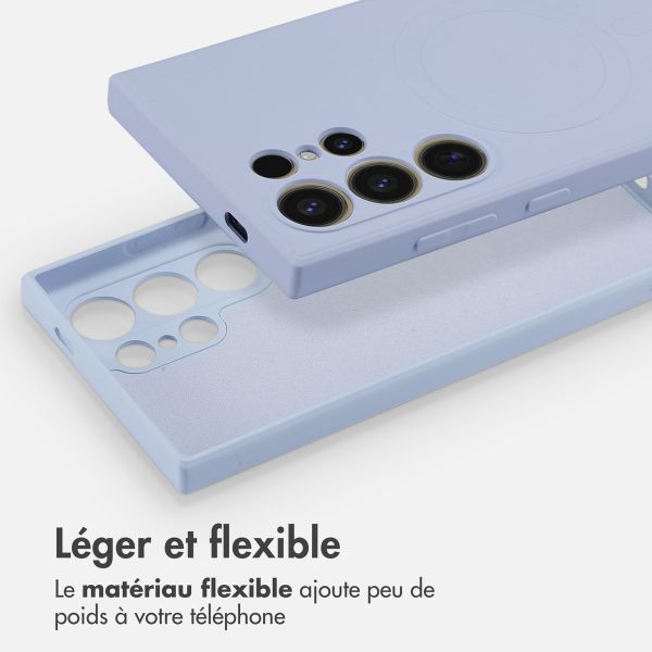 imoshion Coque Couleur avec MagSafe Samsung Galaxy S24 Ultra - Lila