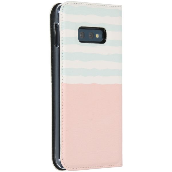 Concevez votre propre housse portefeuille Samsung Galaxy S10e - Blanc