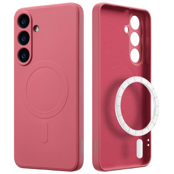 imoshion Coque Couleur avec MagSafe Samsung Galaxy S25 Plus - Dusty Rose