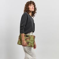 Wouf Daily Pochette ordinateur 13-14 pouces - Olive Leopard