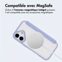 imoshion Bookcase transparente avec MagSafe Apple iPhone 17 - Lilas