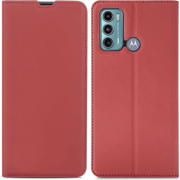 imoshion Étui de téléphone Slim Folio Motorola Moto G60 - Rouge