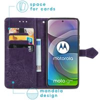 imoshion Etui de téléphone portefeuille Mandala Moto G 5G