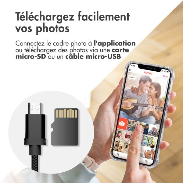 imoshion Cadre photo numérique - Noir