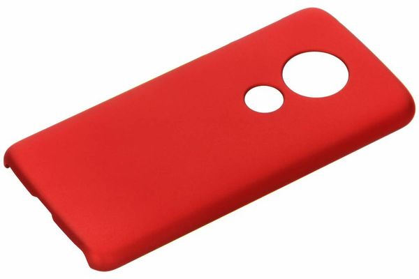 Coque unie Motorola Moto E5 / G6 Play - Rouge