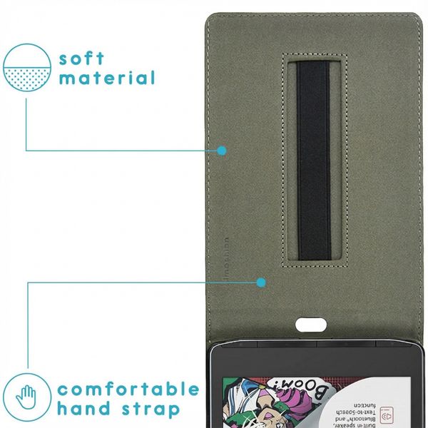 imoshion Étui á rabat Pocketbook InkPad Color 3 / InkPad 4 - Bleu clair