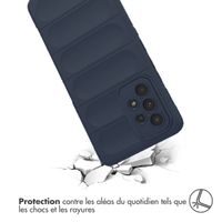 imoshion Coque arrière EasyGrip Samsung Galaxy A53 - Bleu foncé