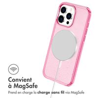 imoshion Coque Sparkle avec MagSafe iPhone 15 Pro Max - Rose