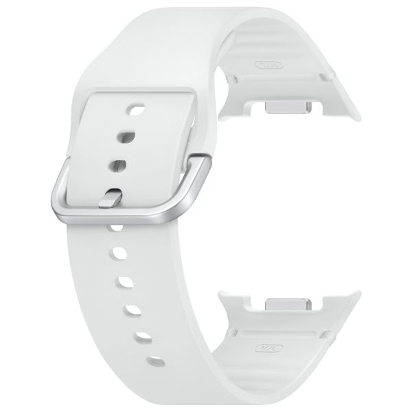 Samsung Bracelet Sport original Samsung Galaxy Watch 8 (40/44mm) / Classic (46mm) - M/L - Blanc