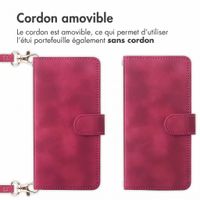 imoshion Etui de télephone portefeuille avec cordon Samsung Galaxy A27 (5G) - Rouge