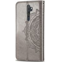 Etui de téléphone portefeuille Mandala Oppo A5/A9 (2020)