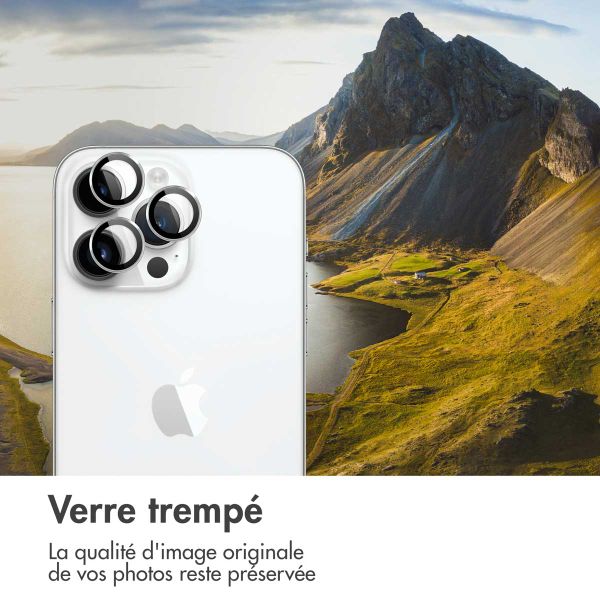 imoshion ﻿Lot de 2 protections d'objectif de caméra Apple iPhone 14 Pro / 14 Pro Max - Argent