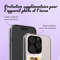 Coque personnalisée avec pellicule N°1 iPhone 16 Pro Max - Transparent