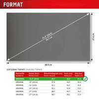 Displex Protection d'écran magnetique Privacy Safe Desktop 21,5 pouces - Universel - 16:9