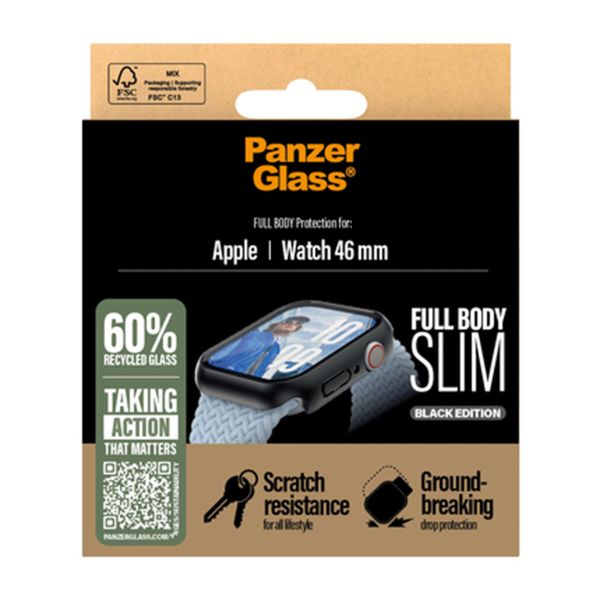 PanzerGlass Coque Full Body Apple Watch Series 10 / 11 - 46 mm - Black