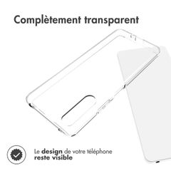 Accezz Coque Clear Sony Xperia 10 IV - Transparent