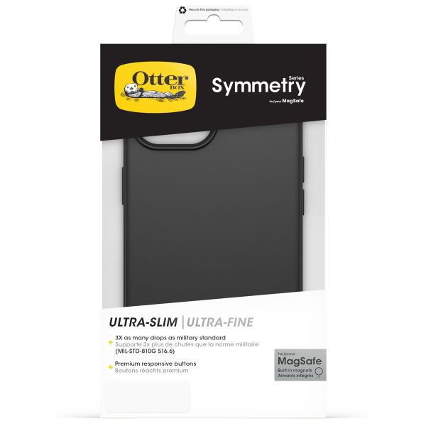 OtterBox Coque Symmetry MagSafe Apple iPhone 13/14/15/16e - Noir
