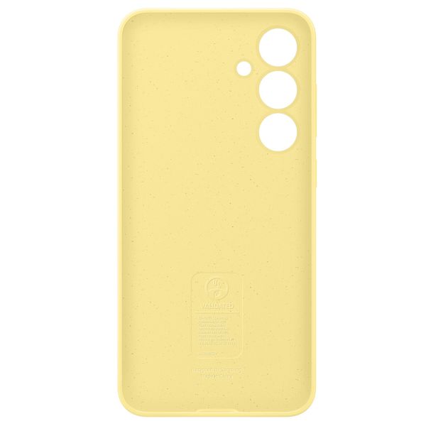 Samsung Original Coque en silicone Samsung Galaxy S24 FE - Jaune