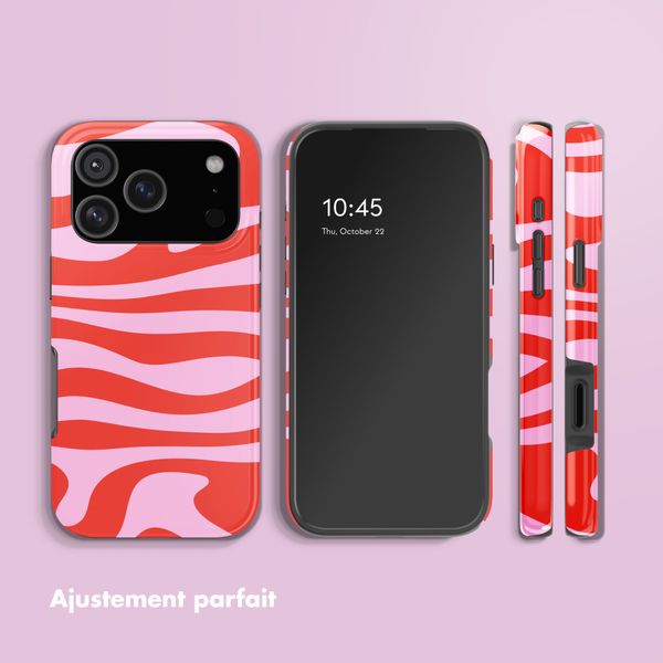 Selencia Coque arrière Vivid Apple iPhone 17 Pro - Dream Swirl Pink