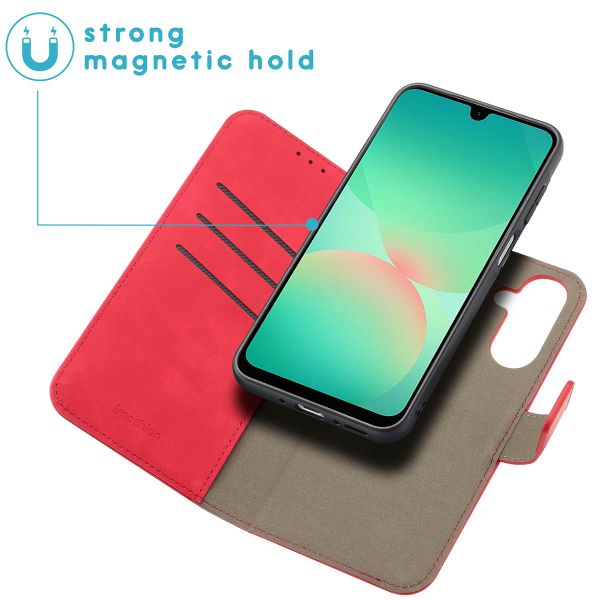 imoshion Etui de télephone luxe 2-en-1 amovible Samsung Galaxy A26 - Rouge