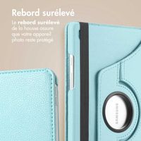 imoshion Coque tablette rotatif à 360° Samsung Galaxy Tab S6 Lite / Tab S6 Lite (2022) / Tab S6 Lite (2024) - Bleu clair