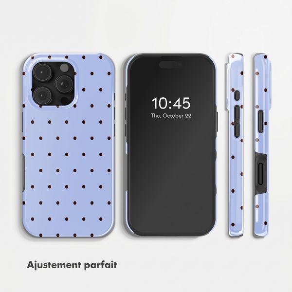 Selencia Coque arrière Vivid pour Apple iPhone 16 Pro Max - Happy Dots ...