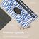 imoshion Coque tablette Design rotatif à 360° Samsung Galaxy Tab S9 11.0 pouces - White Blue Stripes