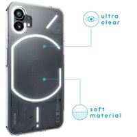 imoshion Coque silicone Nothing Phone (1) - Transparent