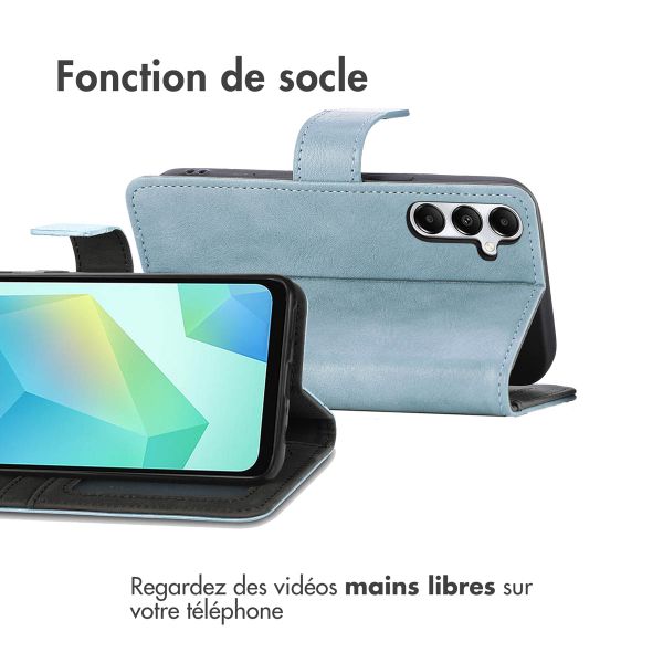 imoshion Étui de télephone portefeuille Samsung Galaxy A17 - Bleu clair