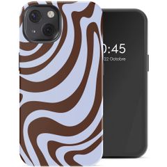 Selencia Coque arrière Vivid Apple iPhone 13 - Dream Swirl Chocolate