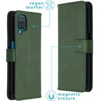 imoshion Étui de télephone portefeuille de luxe Samsung Galaxy A12 - Vert