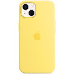 Apple Coque en silicone MagSafe Apple iPhone 13 - Lemon Zest