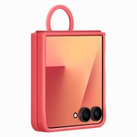Samsung Original Coque en silicone Ring Samsung Galaxy Z Flip 7 - Red