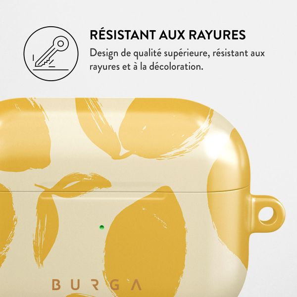 Burga L'étui rigide Apple AirPods Pro - Lemon Tart