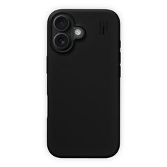 iDeal of Sweden Coque en silicone avec MagSafe Apple iPhone 16 - Black