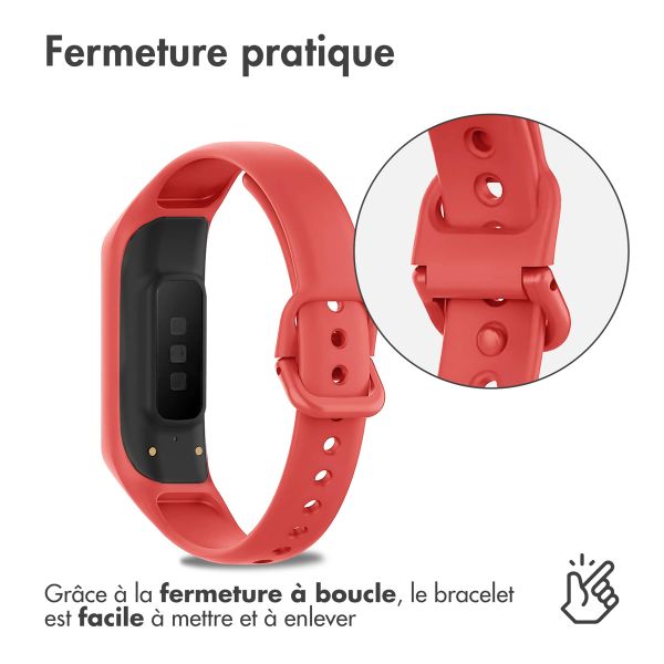 imoshion Bracelet en silicone Samsung Galaxy Fit 2 - Rouge