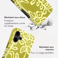 Selencia Coque arrière Vivid Apple iPhone 16 - Chalky Bloom