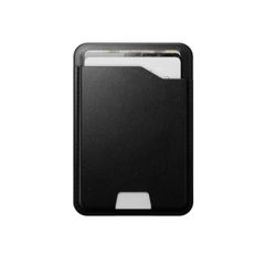 Nomad Horween Portefeuille Mag en cuir avec Apple Find My Tracking - Black