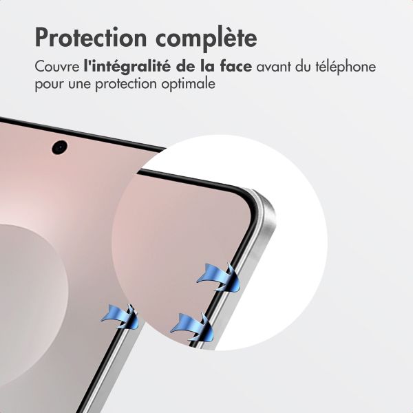 Accezz Protecteur d’écran en verre trempé + Applicateur Samsung Galaxy S25 Edge
