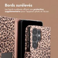 imoshion Étui de télephone portefeuille Design Samsung Galaxy S26 Ultra - Leopard Mood