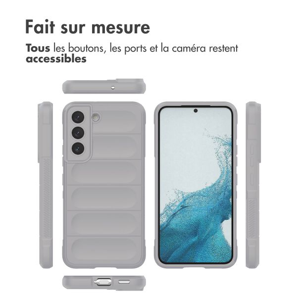 imoshion EasyGrip Backcover Samsung Galaxy S22 - Gris