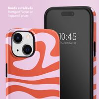 Selencia Coque arrière Vivid Apple iPhone 14 - Dream Swirl Pink