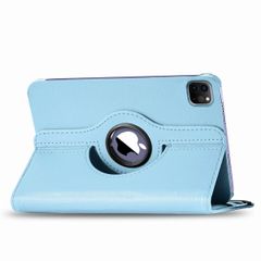 imoshion Coque tablette rotatif à 360° iPad Pro 12.9 (2022) / Pro 12.9 (2021) - Turquoise