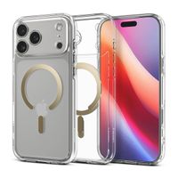 Spigen Coque Ultra Hybrid MagSafe Apple iPhone 17 Pro Max - Clear Gold
