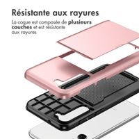 imoshion Coque arrière avec porte-cartes Samsung Galaxy S23 - Rose Dorée