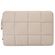 Selencia Pochette ordinateur Puffy 13-14 pouces - Beige