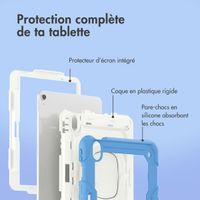 imoshion Coque tablette kidsproof Rugged Apple iPad Air 11 pouces (2025) M3 / (2024) M2 - Bleu